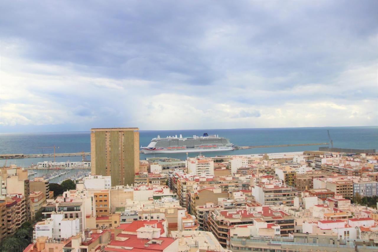 Casaturis Estudio Vistas Increibles En Centro De Alicante A115 Buitenkant foto