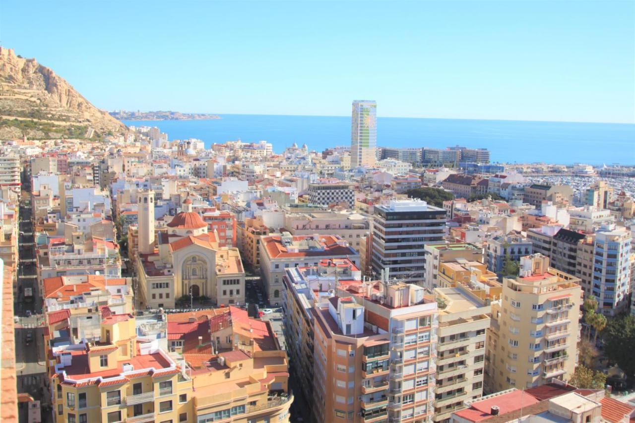 Casaturis Estudio Vistas Increibles En Centro De Alicante A115 Buitenkant foto